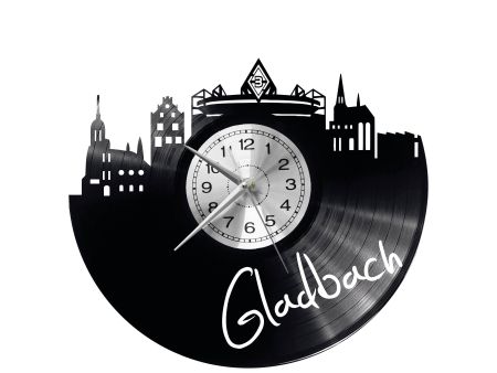 Schallplattenuhr Gladbach Vinyl Zegar Ścienny Płyta Winylowa Nowoczesny 
Dekoracyjny Na Prezent Urodziny