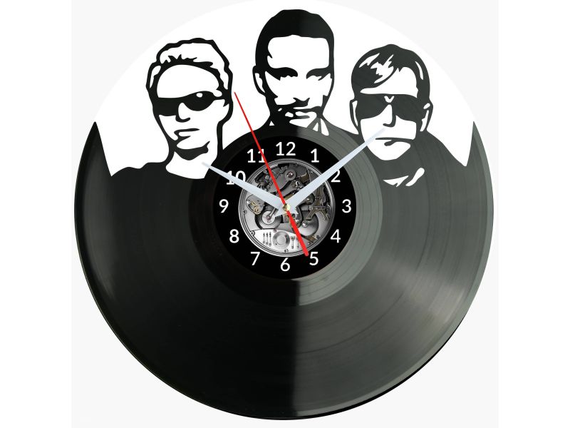 Depeche Mode Vinyl Zegar Ścienny Płyta Winylowa Nowoczesny 
Dekoracyjny Na Prezent Urodziny