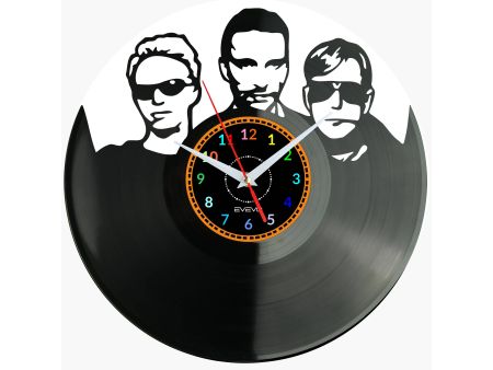 Depeche Mode Vinyl Zegar Ścienny Płyta Winylowa Nowoczesny 
Dekoracyjny Na Prezent Urodziny