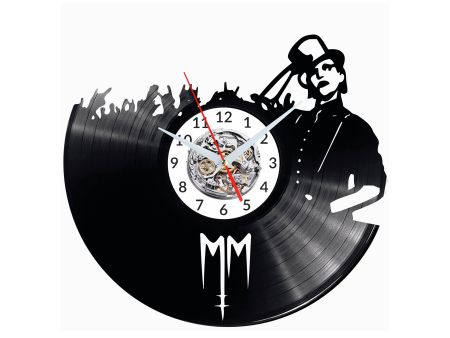 Marylin Manson Vinyl Zegar Ścienny Płyta Winylowa Nowoczesny 
Dekoracyjny Na Prezent Urodziny