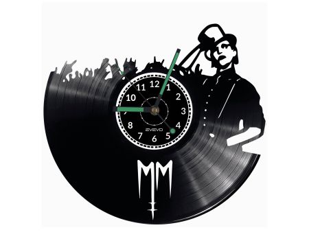 Marylin Manson Vinyl Zegar Ścienny Płyta Winylowa Nowoczesny 
Dekoracyjny Na Prezent Urodziny