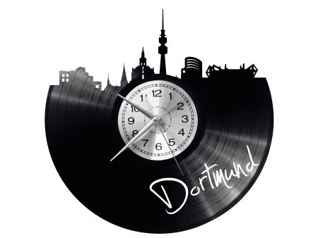 Dortmund Vinyl Zegar Ścienny Płyta Winylowa Nowoczesny 
Dekoracyjny Na Prezent Urodziny