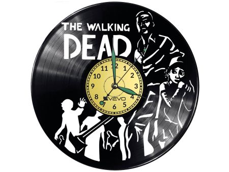 The Walking Dead  Vinyl Zegar Ścienny Płyta Winylowa Nowoczesny 
Dekoracyjny Na Prezent Urodziny