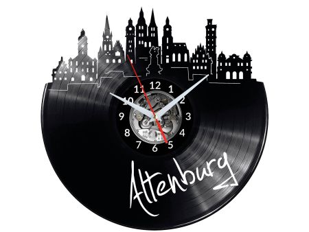 Altenburg Vinyl Zegar Ścienny Płyta Winylowa Nowoczesny 
Dekoracyjny Na Prezent Urodziny