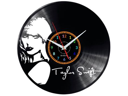 Taylor Swift Vinyl Zegar Ścienny Płyta Winylowa Nowoczesny 
Dekoracyjny Na Prezent Urodziny