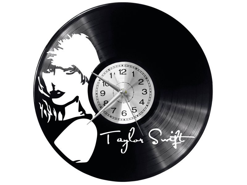 Taylor Swift Vinyl Zegar Ścienny Płyta Winylowa Nowoczesny 
Dekoracyjny Na Prezent Urodziny