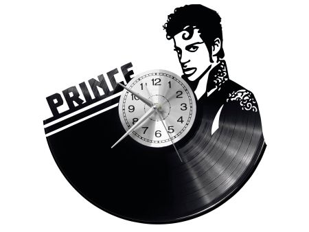 Prince Vinyl Zegar Ścienny Płyta Winylowa Nowoczesny 
Dekoracyjny Na Prezent Urodziny