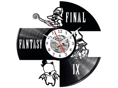 Final Fantasy Vinyl Zegar Ścienny Płyta Winylowa Nowoczesny Dekoracyjny Na Prezent Urodziny