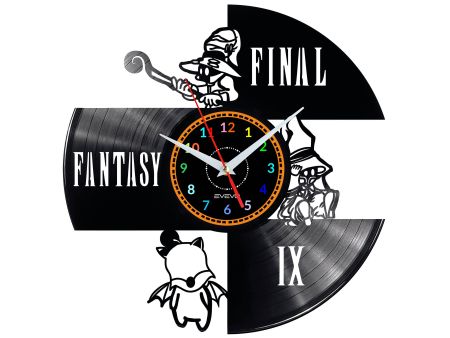 Final Fantasy Vinyl Zegar Ścienny Płyta Winylowa Nowoczesny Dekoracyjny Na Prezent Urodziny