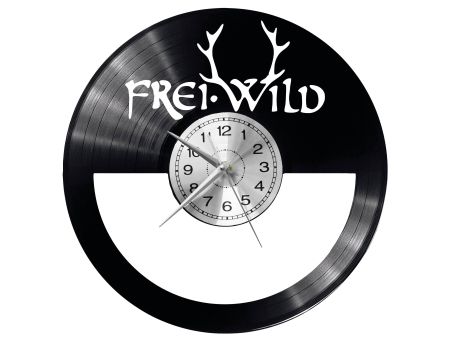 Freiwild Vinyl Zegar Ścienny Płyta Winylowa Nowoczesny Dekoracyjny Na Prezent Urodziny