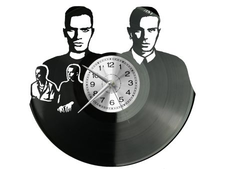 HURTS Vinyl Zegar Ścienny Płyta Winylowa Nowoczesny Dekoracyjny Na Prezent Urodziny