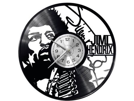 Jimi Hendrix Vinyl Zegar Ścienny Płyta Winylowa Nowoczesny Dekoracyjny Na Prezent Urodziny