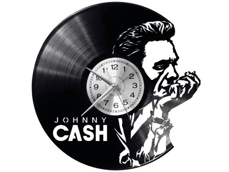 Johnny Cash Vinyl Zegar Ścienny Płyta Winylowa Nowoczesny Dekoracyjny Na Prezent Urodziny