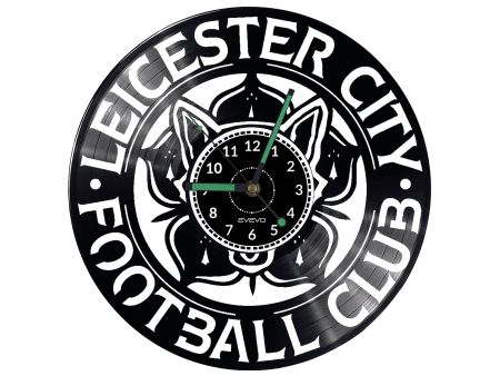 LEICESTER Vinyl Zegar Ścienny Płyta Winylowa Nowoczesny Dekoracyjny Na Prezent Urodziny