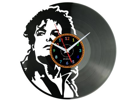 Michael Jackson Vinyl Zegar Ścienny Płyta Winylowa Nowoczesny Dekoracyjny Na Prezent Urodziny