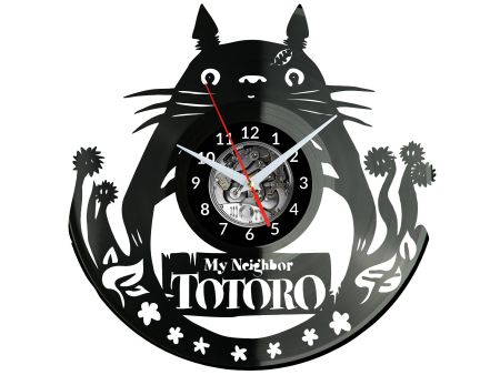 My Neighbor Totoro Vinyl Zegar Ścienny Płyta Winylowa Nowoczesny Dekoracyjny Na Prezent Urodziny