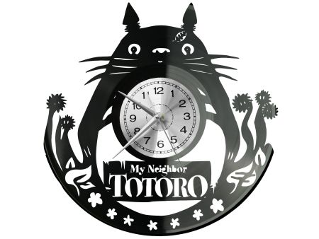 My Neighbor Totoro Vinyl Zegar Ścienny Płyta Winylowa Nowoczesny Dekoracyjny Na Prezent Urodziny