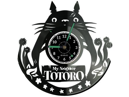 My Neighbor Totoro Vinyl Zegar Ścienny Płyta Winylowa Nowoczesny Dekoracyjny Na Prezent Urodziny