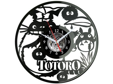 My Neighbor Totoro Vinyl Zegar Ścienny Płyta Winylowa Nowoczesny Dekoracyjny Na Prezent Urodziny