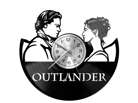 Outlander Vinyl Zegar Ścienny Płyta Winylowa Nowoczesny Dekoracyjny Na Prezent Urodziny