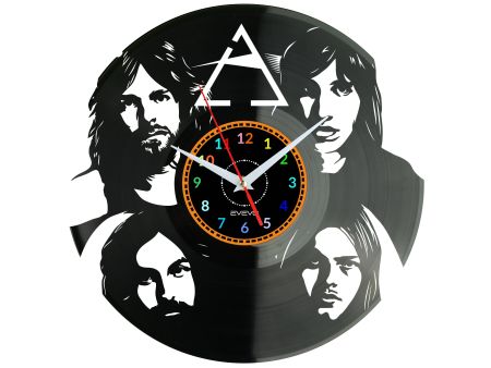 PINK FLOYD Vinyl Zegar Ścienny Płyta Winylowa Nowoczesny Dekoracyjny Na Prezent Urodziny