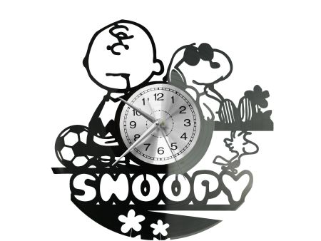 SNOOPY Vinyl Zegar Ścienny Płyta Winylowa Nowoczesny Dekoracyjny Na Prezent Urodziny