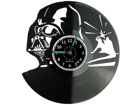 Star Wars Dark Vader Vinyl Zegar Ścienny Płyta Winylowa Nowoczesny Dekoracyjny Na Prezent Urodziny