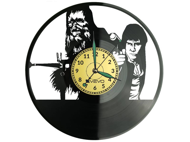 Star Wars Vinyl Zegar Ścienny Płyta Winylowa Nowoczesny Dekoracyjny Na Prezent Urodziny