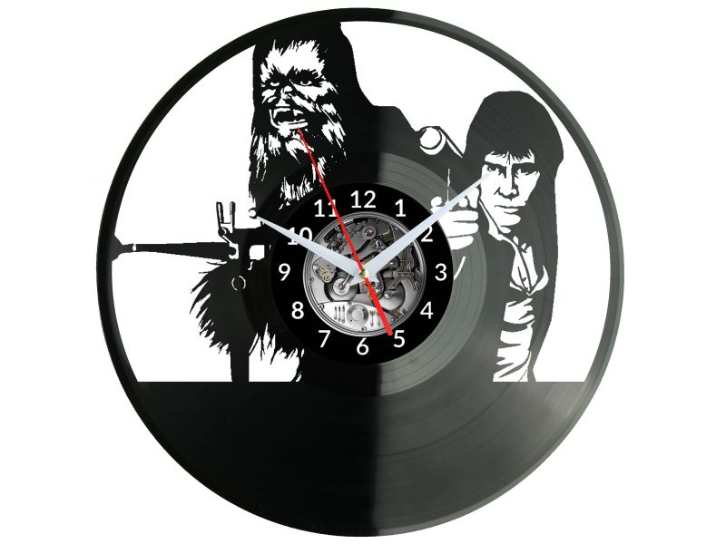 Star Wars Vinyl Zegar Ścienny Płyta Winylowa Nowoczesny Dekoracyjny Na Prezent Urodziny