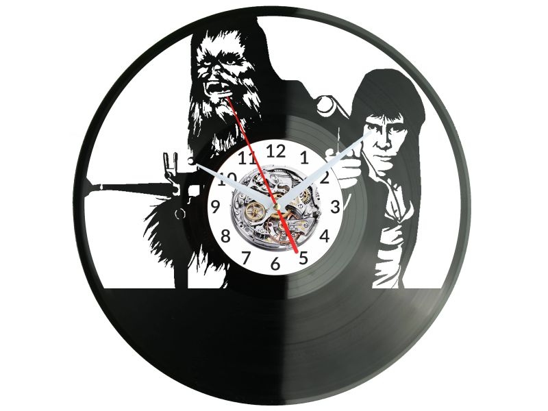 Star Wars Vinyl Zegar Ścienny Płyta Winylowa Nowoczesny Dekoracyjny Na Prezent Urodziny