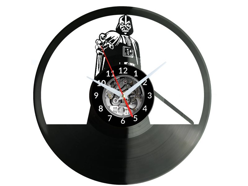 Star Wars Vinyl Zegar Ścienny Płyta Winylowa Nowoczesny Dekoracyjny Na Prezent Urodziny