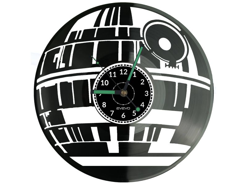 Star Wars Vinyl Zegar Ścienny Płyta Winylowa Nowoczesny Dekoracyjny Na Prezent Urodziny