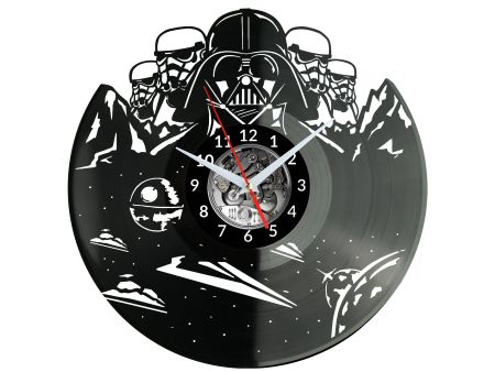 Star Wars Vinyl Zegar Ścienny Płyta Winylowa Nowoczesny Dekoracyjny Na Prezent Urodziny