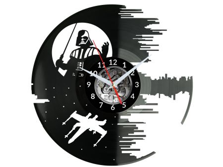 Star Wars Vinyl Zegar Ścienny Płyta Winylowa Nowoczesny Dekoracyjny Na Prezent Urodziny