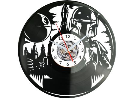 Star Wars Vinyl Zegar Ścienny Płyta Winylowa Nowoczesny Dekoracyjny Na Prezent Urodziny