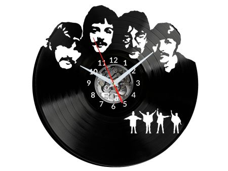 THE BEATLES Vinyl Zegar Ścienny Płyta Winylowa Nowoczesny Dekoracyjny Na Prezent Urodziny