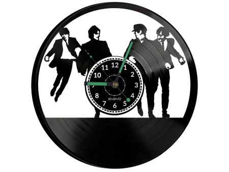 THE BEATLES Vinyl Zegar Ścienny Płyta Winylowa Nowoczesny Dekoracyjny Na Prezent Urodziny