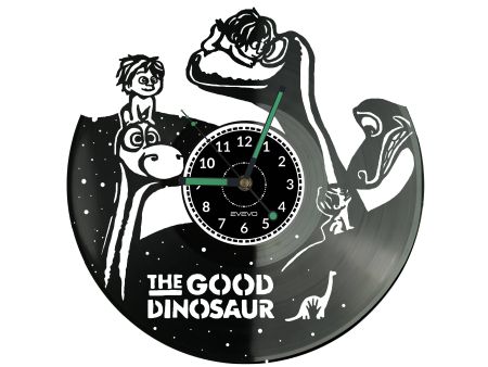 THE GOOD DINOSAUR Vinyl Zegar Ścienny Płyta Winylowa Nowoczesny Dekoracyjny Na Prezent Urodziny