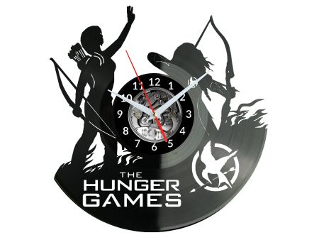 The Hunger Games Vinyl Zegar Ścienny Płyta Winylowa Nowoczesny Dekoracyjny Na Prezent Urodziny