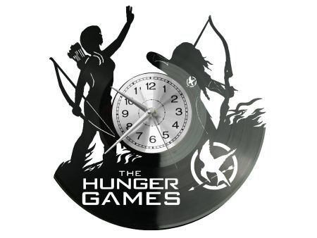 The Hunger Games Vinyl Zegar Ścienny Płyta Winylowa Nowoczesny Dekoracyjny Na Prezent Urodziny