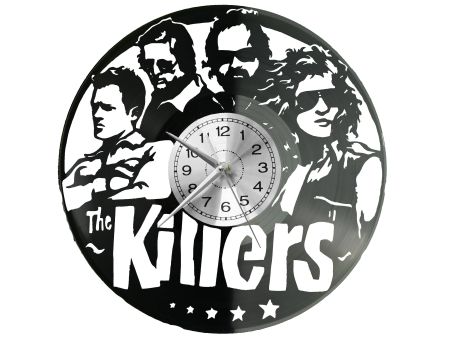 The Killers Vinyl Zegar Ścienny Płyta Winylowa Nowoczesny Dekoracyjny Na Prezent Urodziny