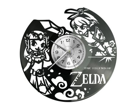 The Legend of Zelda Vinyl Zegar Ścienny Płyta Winylowa Nowoczesny Dekoracyjny Na Prezent Urodziny