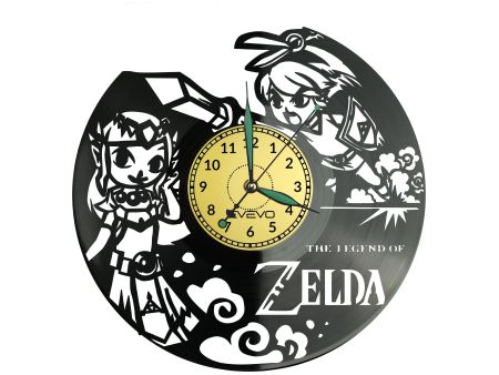 The Legend of Zelda Vinyl Zegar Ścienny Płyta Winylowa Nowoczesny Dekoracyjny Na Prezent Urodziny