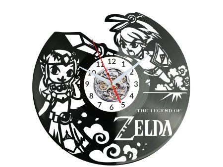 The Legend of Zelda Vinyl Zegar Ścienny Płyta Winylowa Nowoczesny Dekoracyjny Na Prezent Urodziny