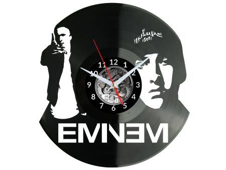 Eminem Vinyl Zegar Ścienny Płyta Winylowa Nowoczesny Dekoracyjny Na Prezent Urodziny