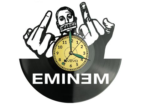 Eminem Vinyl Zegar Ścienny Płyta Winylowa Nowoczesny Dekoracyjny Na Prezent Urodziny