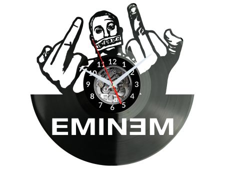 Eminem Vinyl Zegar Ścienny Płyta Winylowa Nowoczesny Dekoracyjny Na Prezent Urodziny