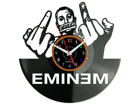 Eminem Vinyl Zegar Ścienny Płyta Winylowa Nowoczesny Dekoracyjny Na Prezent Urodziny