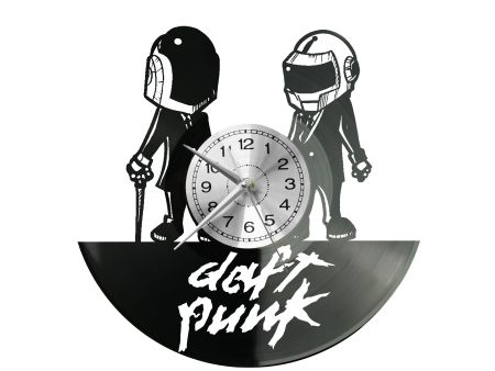 Daft Punk Vinyl Zegar Ścienny Płyta Winylowa Nowoczesny Dekoracyjny Na Prezent Urodziny