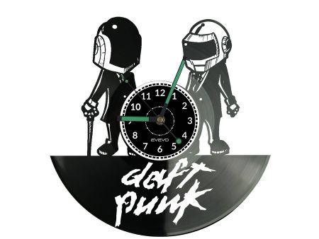 Daft Punk Vinyl Zegar Ścienny Płyta Winylowa Nowoczesny Dekoracyjny Na Prezent Urodziny